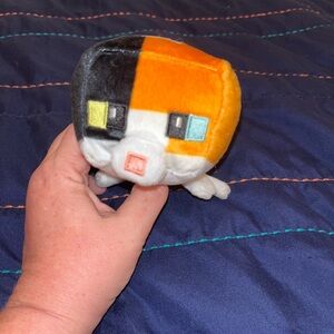 VERY RARE Minecraft Jinx Mojang Happy Explorer Calico Cat 6.5” Plush toy